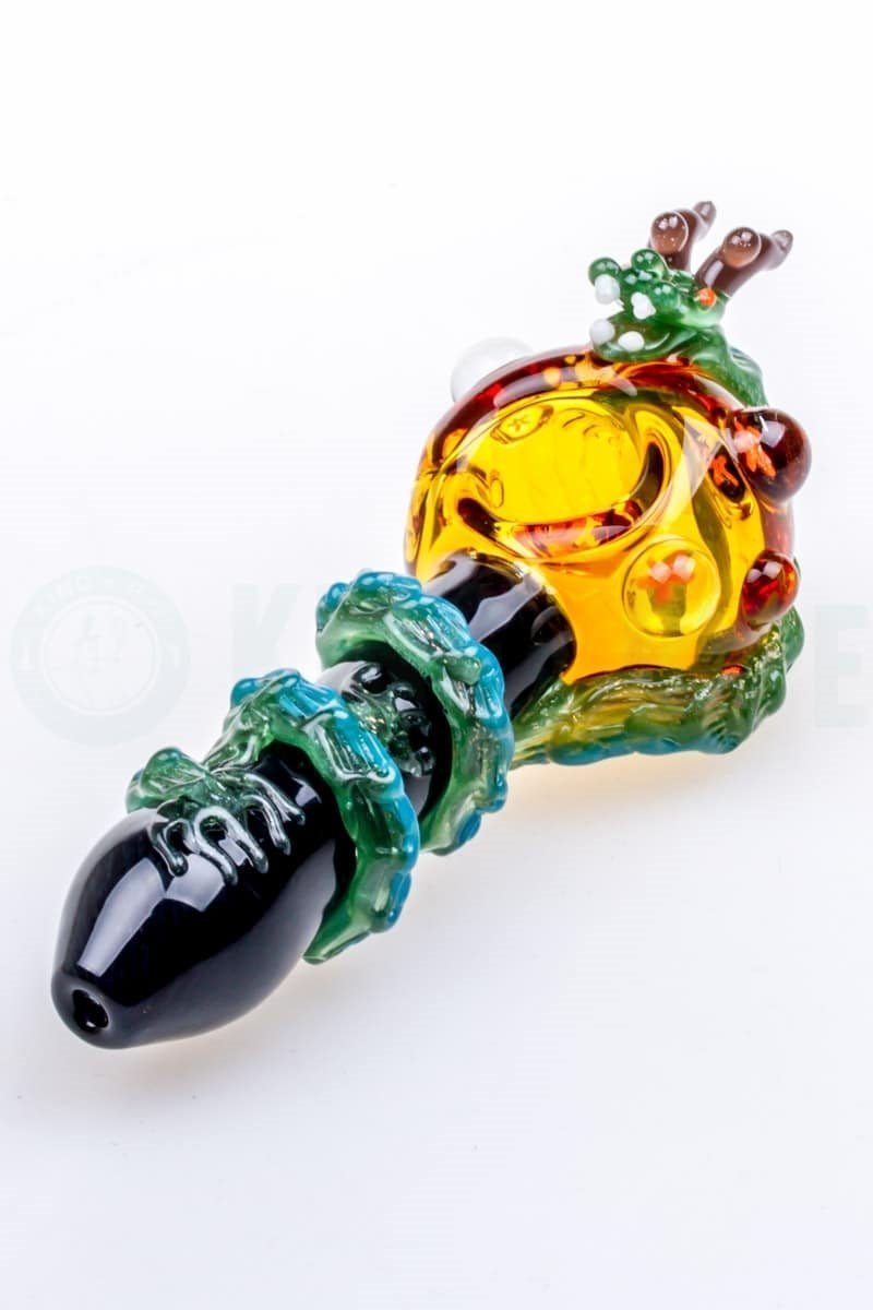 Empire Glassworks - 4.25&#39;&#39; Mini Dragon Glass Spoon Pipe