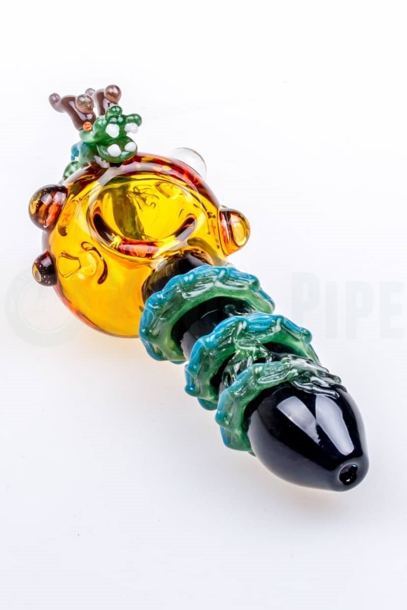 Empire Glassworks - 4.25'' Mini Dragon Glass Spoon Pipe