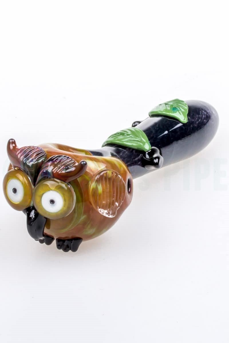 Empire Glassworks - 4&#39;&#39; Mini Owl Glass Hand Pipe