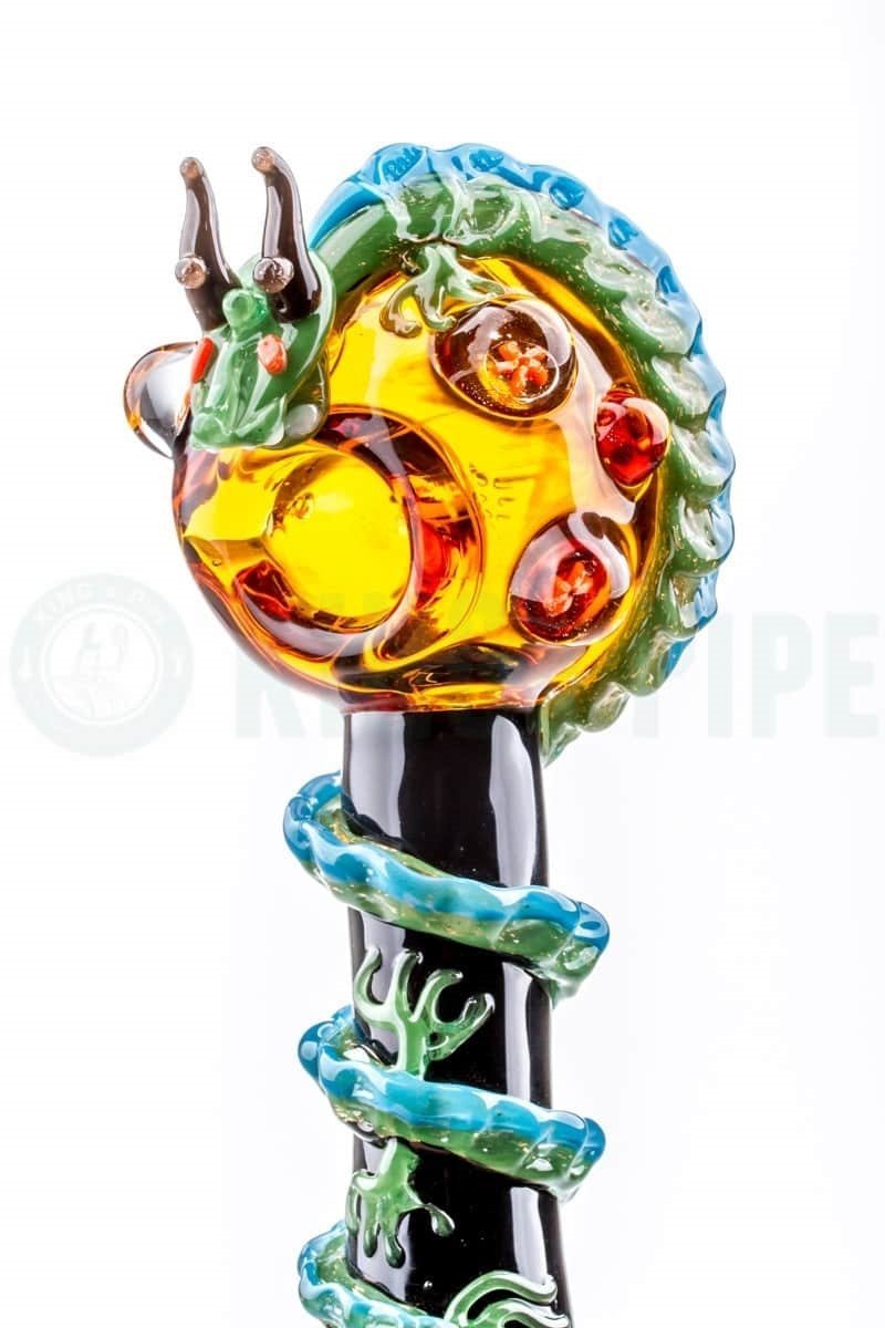 Empire Glassworks - 6&#39;&#39; Dragon Glass Spoon Pipe