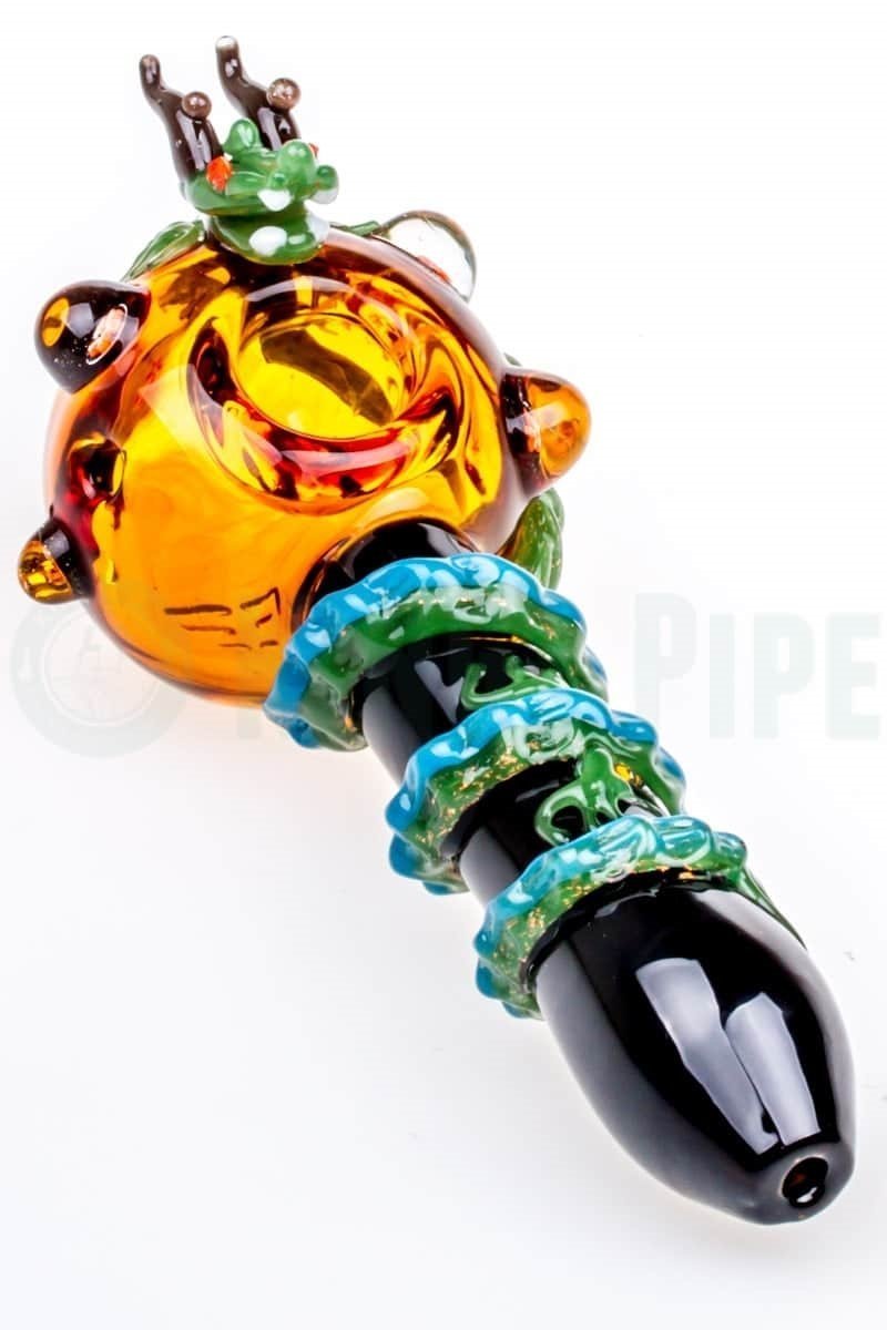 Empire Glassworks - 6&#39;&#39; Dragon Glass Spoon Pipe