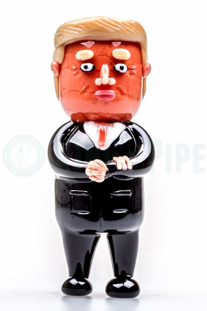 Empire Glassworks - Agent Orange Trump Glass Pipe