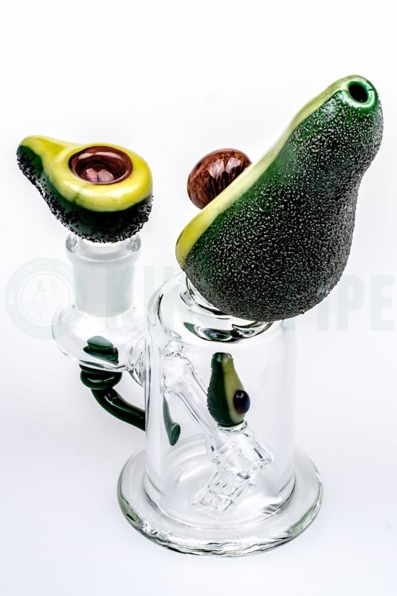 Empire Glassworks - Avocado Dab Rig