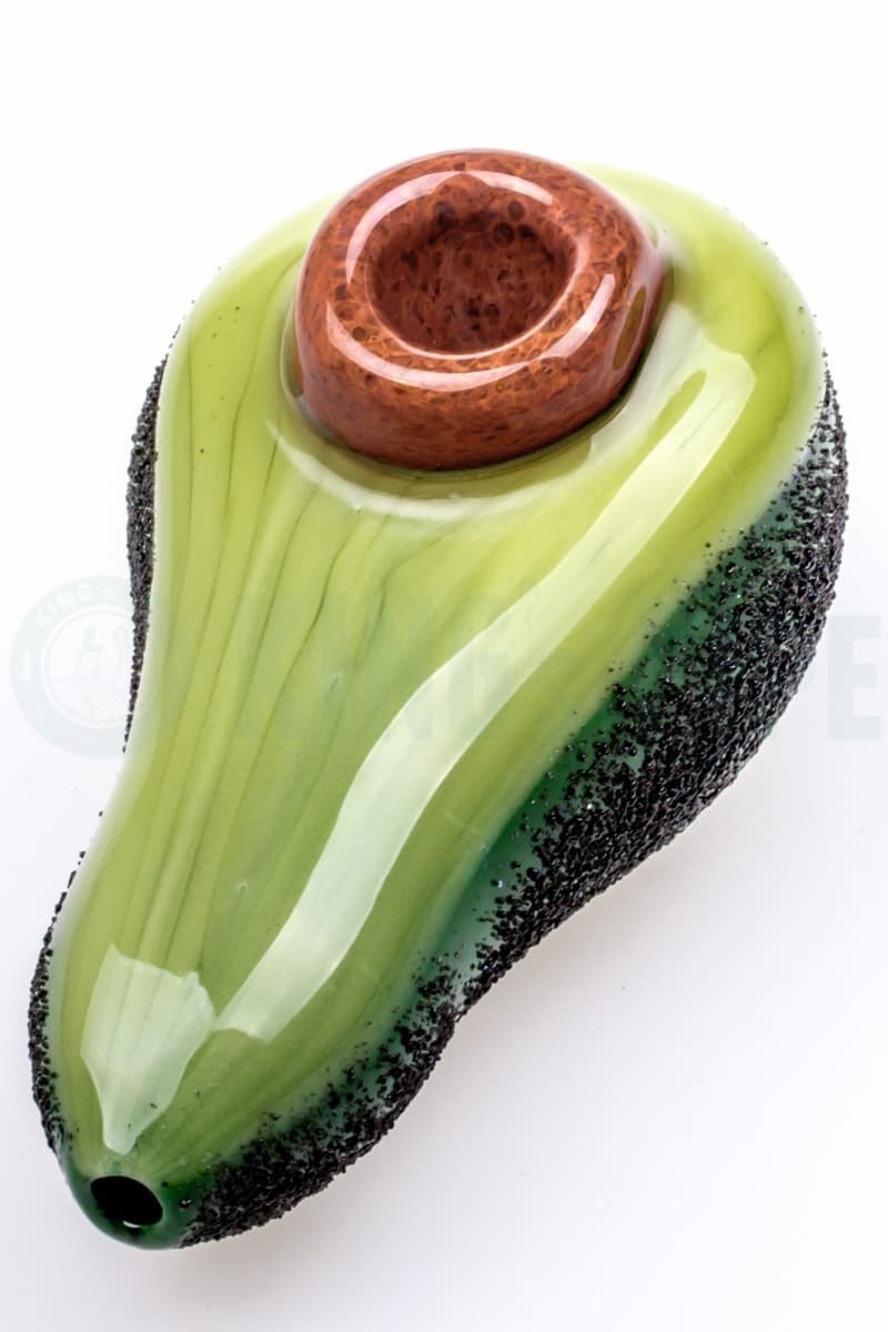 Empire Glassworks - Avocado Glass Hand Pipe