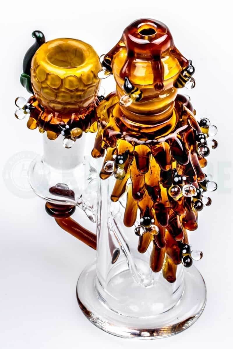 Empire Glassworks - Bee Hive Mini Dab Rig