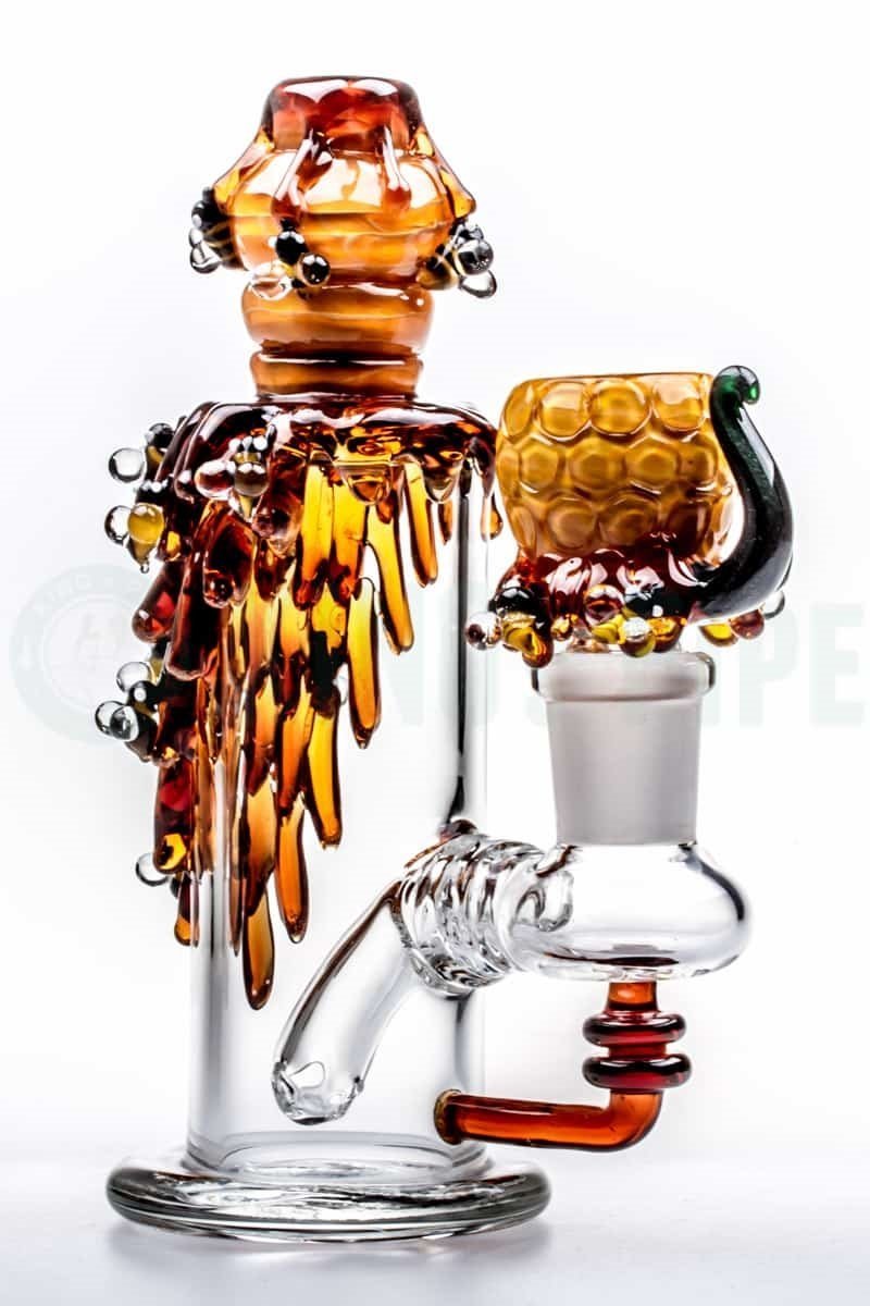 Empire Glassworks - Bee Hive Mini Dab Rig