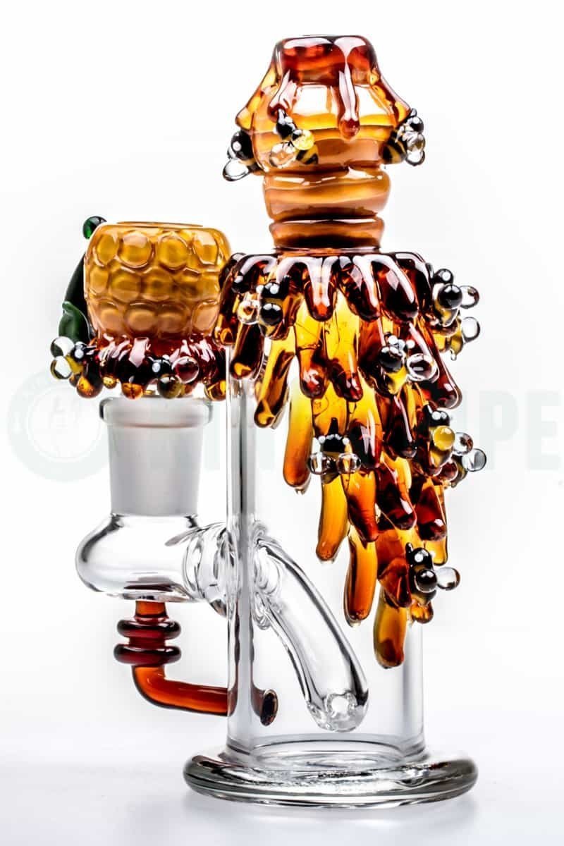 Empire Glassworks - Bee Hive Mini Dab Rig