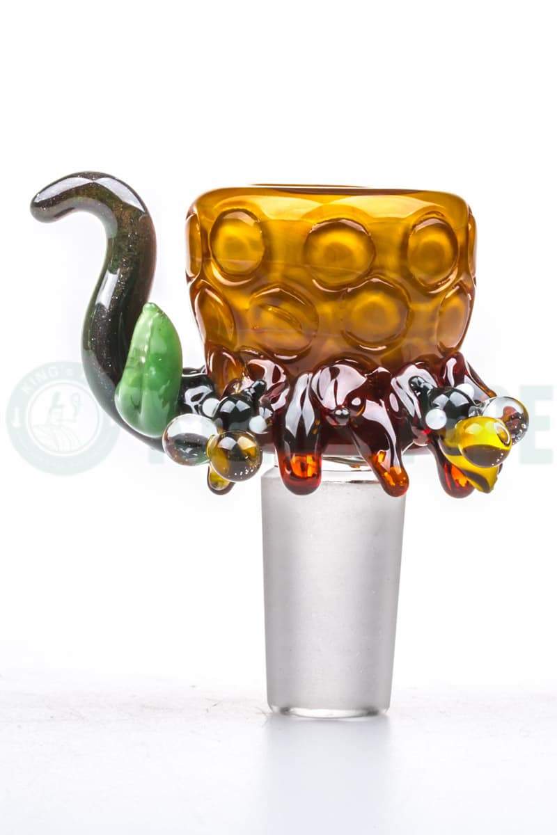 Empire Glassworks - Beehive Glass Bowl Piece Slide