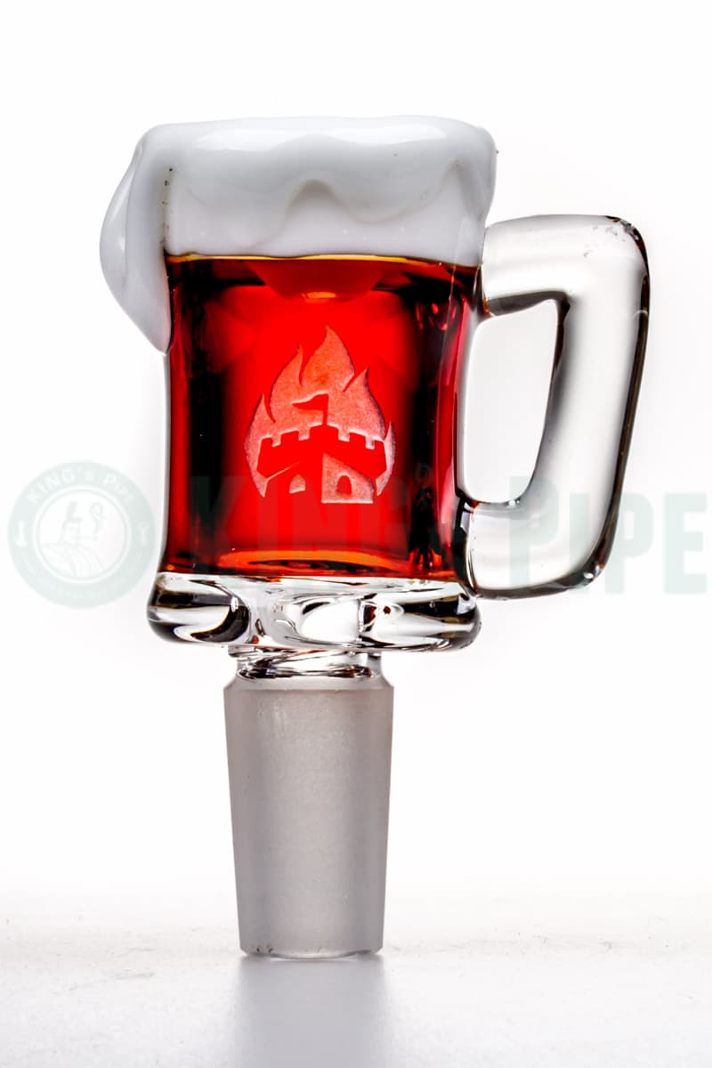 Empire Glassworks - Beer Mug Bong Bowl Piece