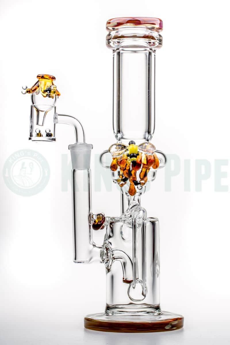 Empire Glassworks - Buzz Bumble Bee Recycler