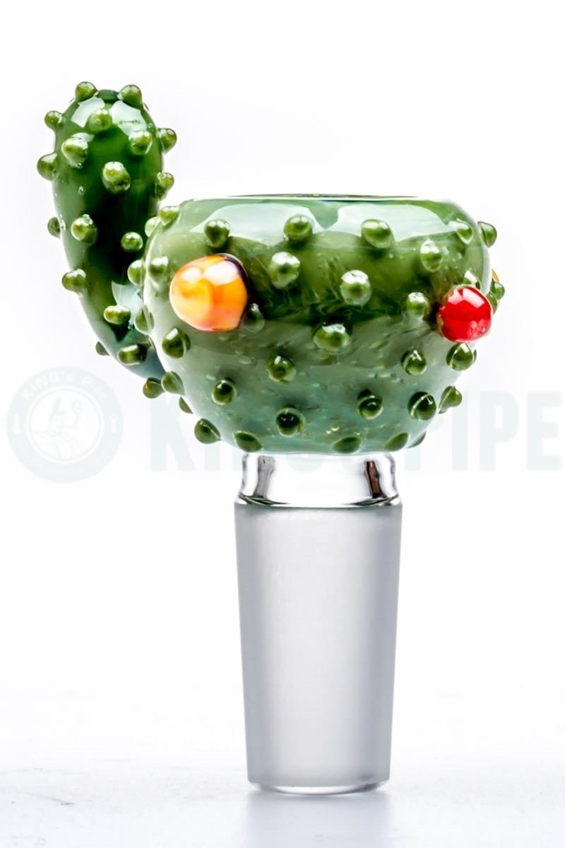 Empire Glassworks - Cactus Glass Bowl - 14mm Male