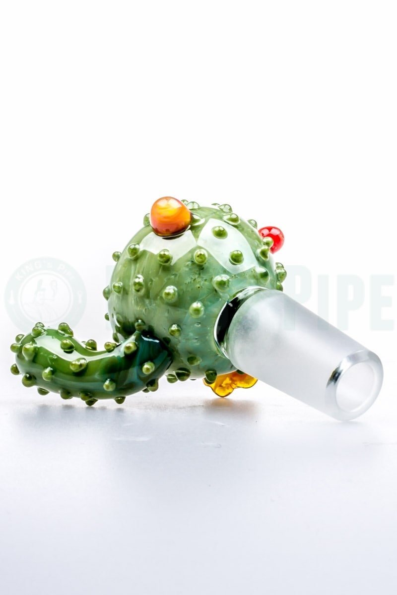 Empire Glassworks - Cactus Glass Bowl - 14mm Male