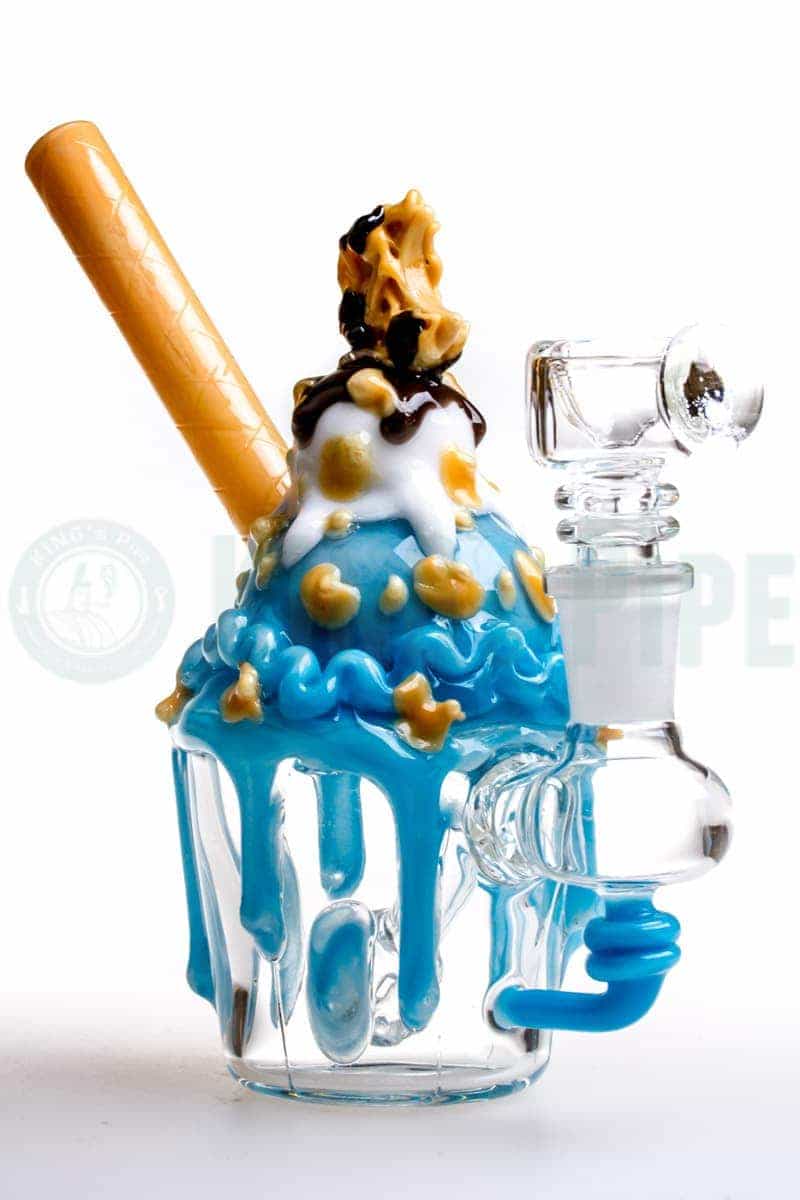 Empire Glassworks - Cookie Monster Sundae Mini Rig