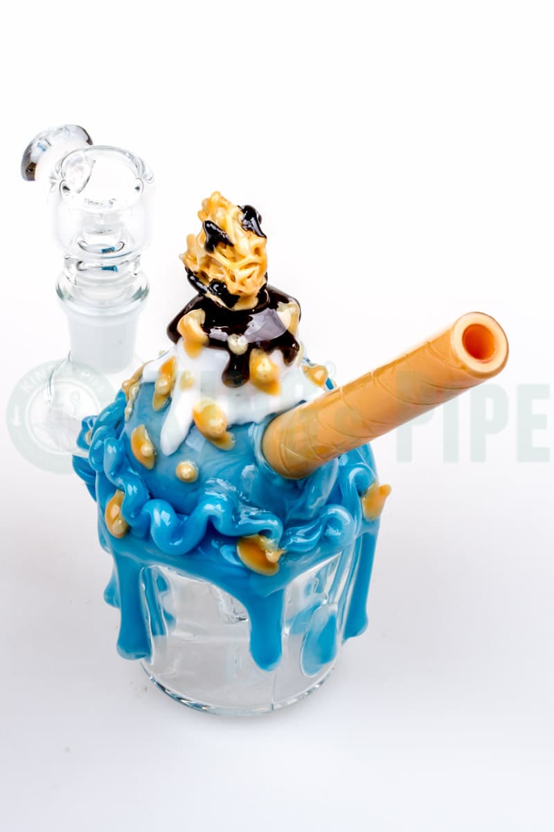 Empire Glassworks - Cookie Monster Sundae Mini Rig