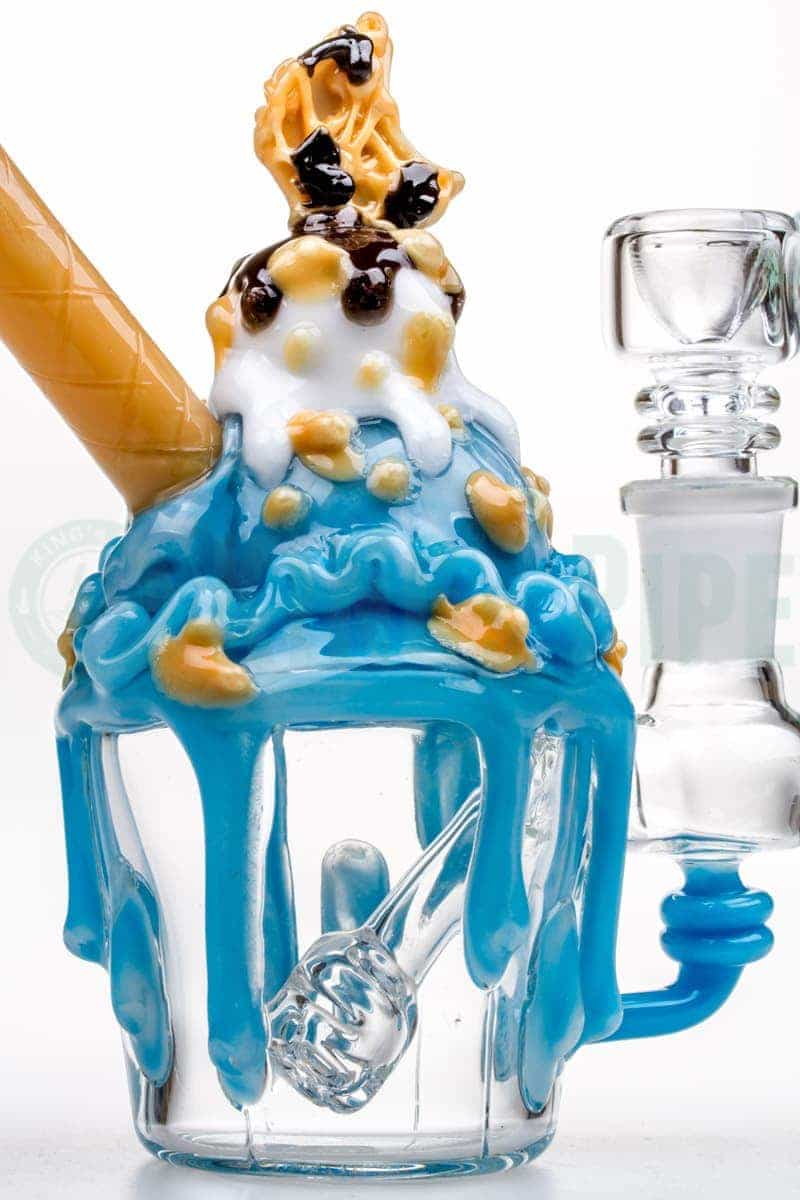 Empire Glassworks - Cookie Monster Sundae Mini Rig