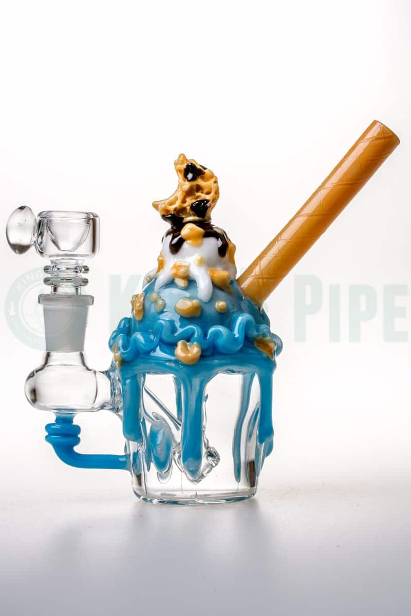 Empire Glassworks - Cookie Monster Sundae Mini Rig