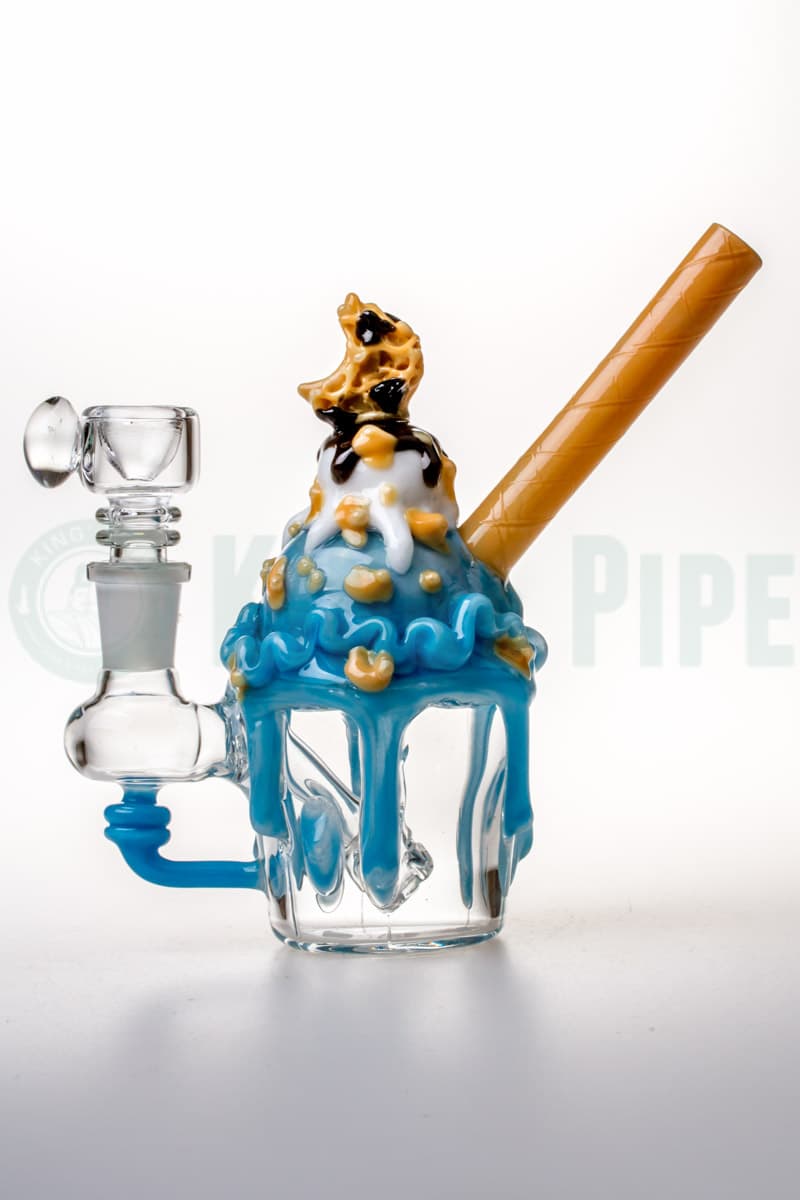 Empire Glassworks - Cookie Monster Sundae Mini Rig