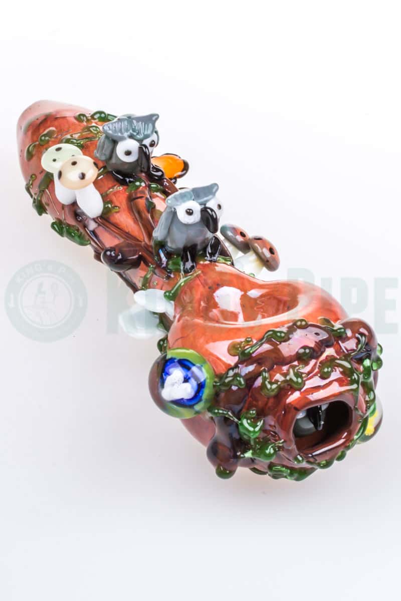 Empire Glassworks - Deep Forest Glass Pipe