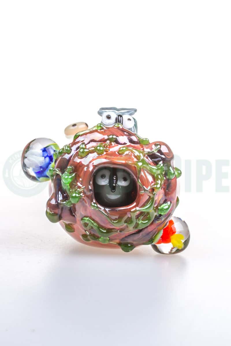 Empire Glassworks - Deep Forest Glass Pipe