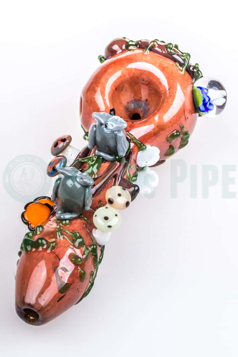 Empire Glassworks - Deep Forest Glass Pipe