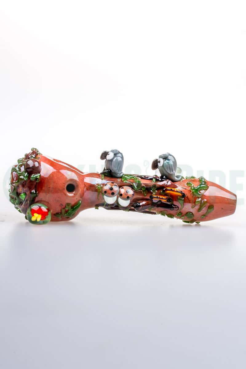 Empire Glassworks - Deep Forest Glass Pipe