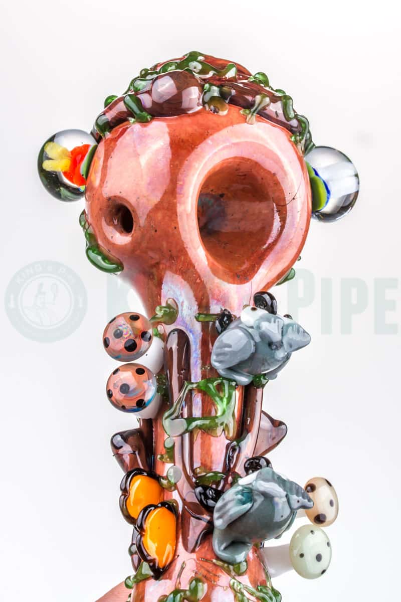 Empire Glassworks - Deep Forest Glass Pipe