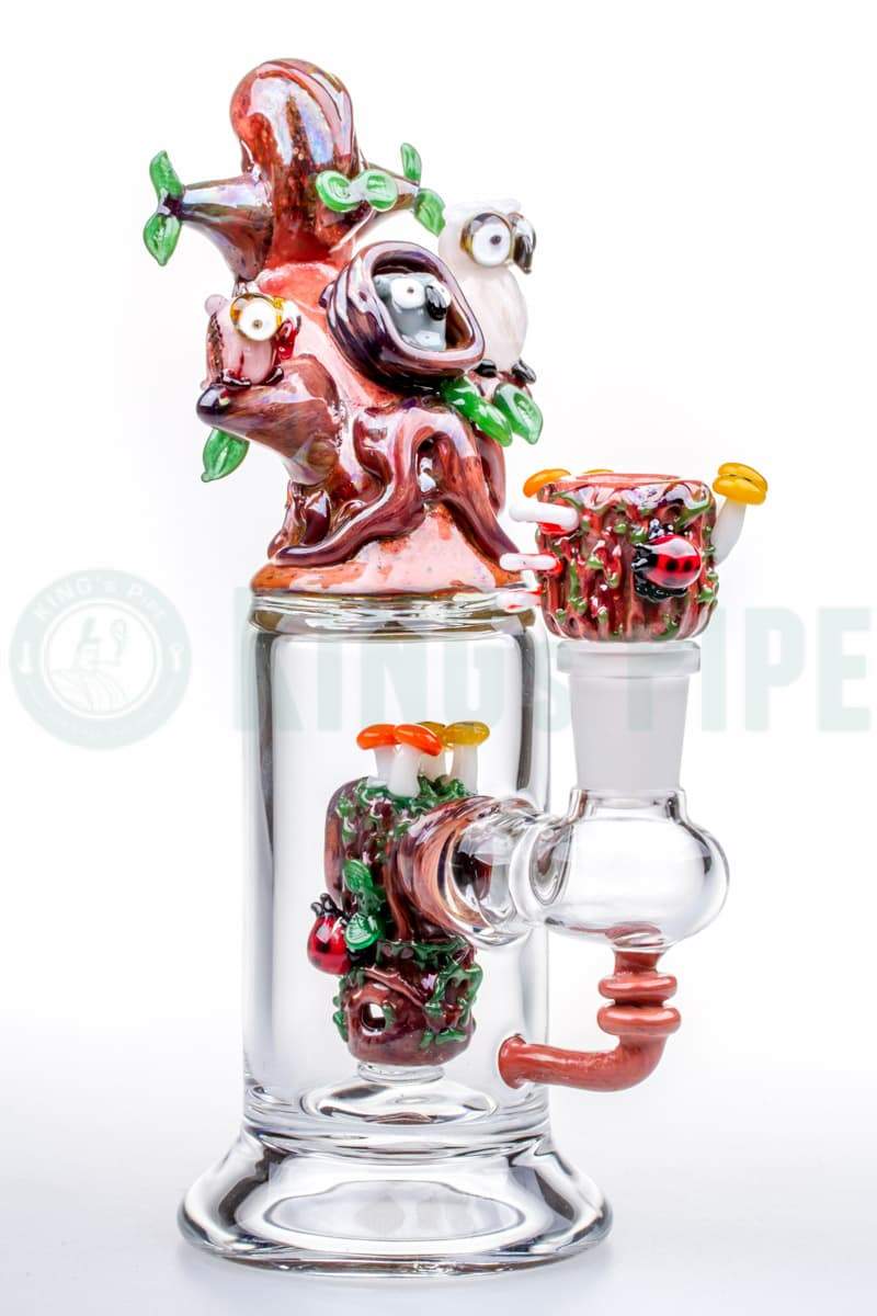 Empire Glassworks - Deep Forest Hooties Dab Rig