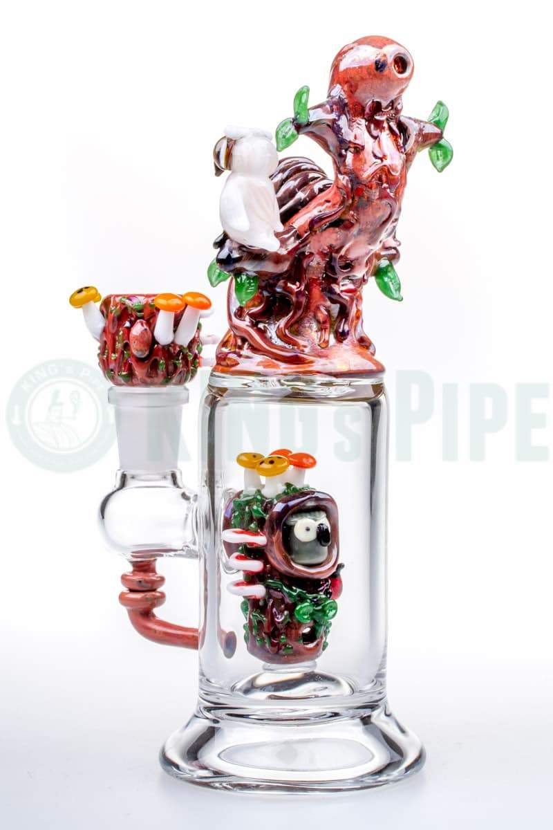 Empire Glassworks - Deep Forest Hooties Dab Rig