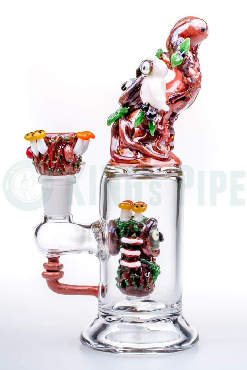 Empire Glassworks - Deep Forest Hooties Dab Rig