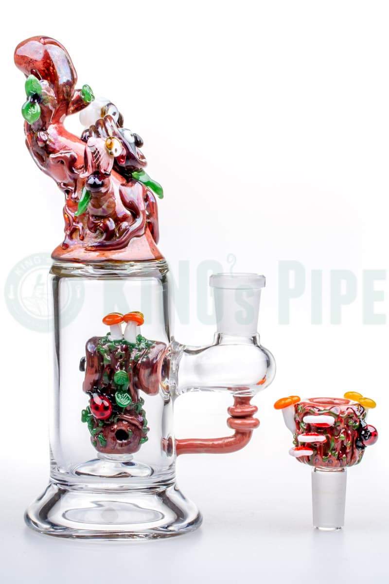 Empire Glassworks - Deep Forest Hooties Dab Rig