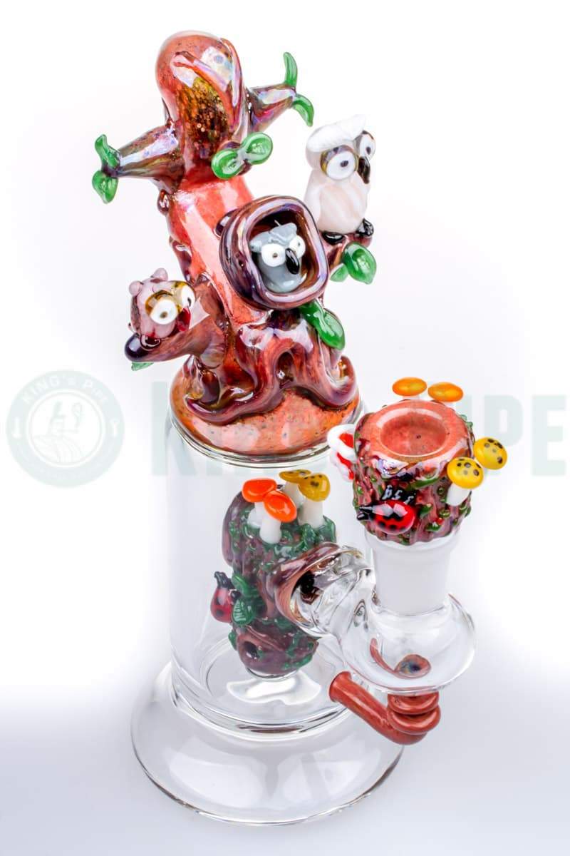 Empire Glassworks - Deep Forest Hooties Dab Rig