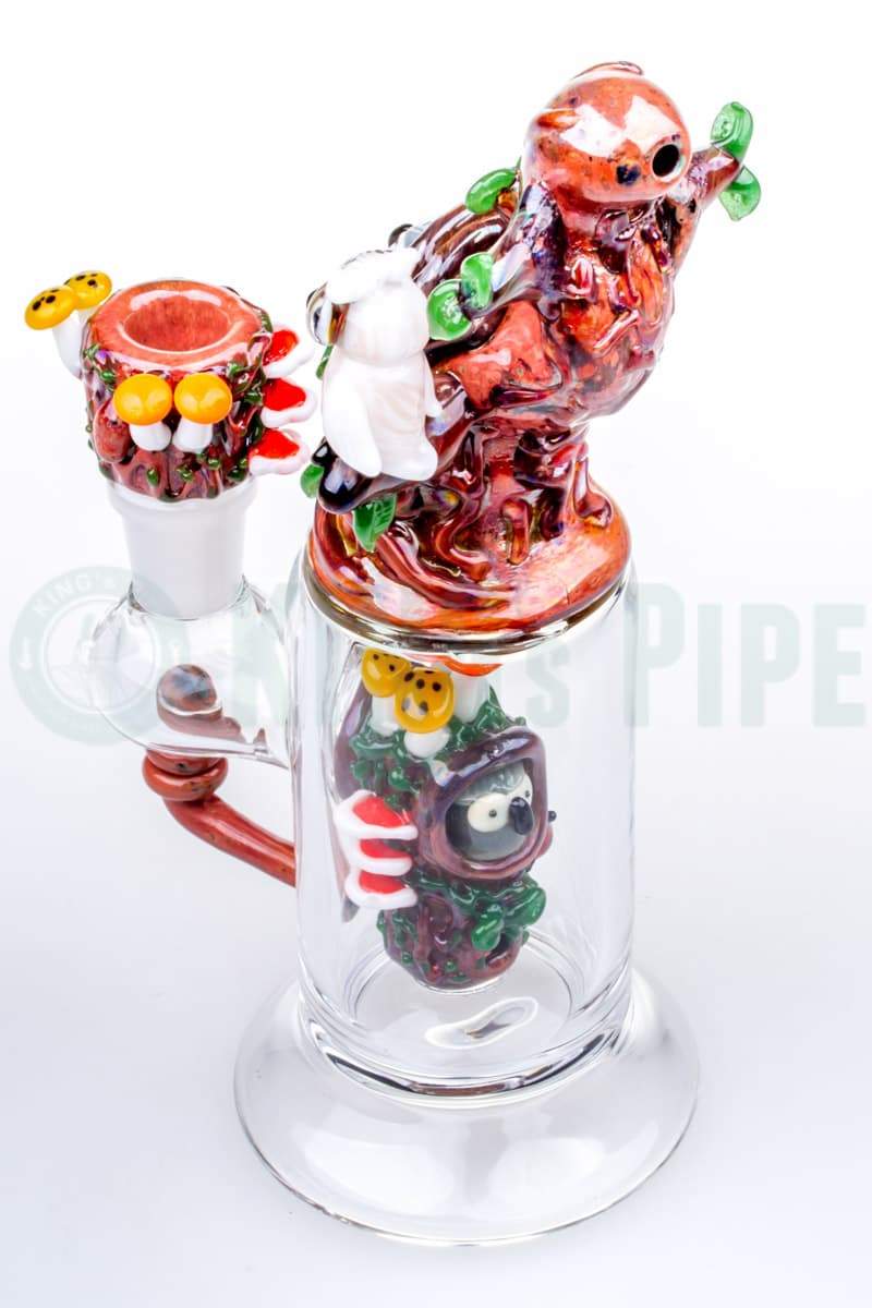 Empire Glassworks - Deep Forest Hooties Dab Rig