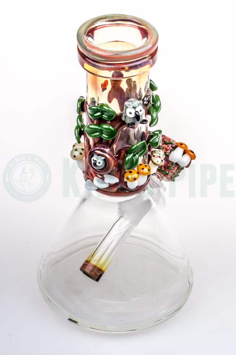 Empire Glassworks - Deep Forest Mini Beaker Bong