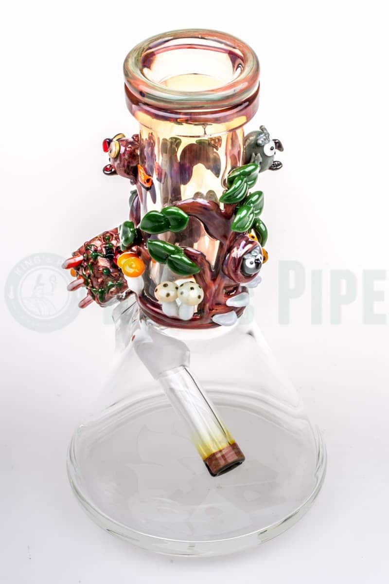 Empire Glassworks - Deep Forest Mini Beaker Bong