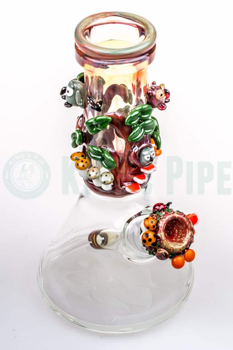 Empire Glassworks - Deep Forest Mini Beaker Bong