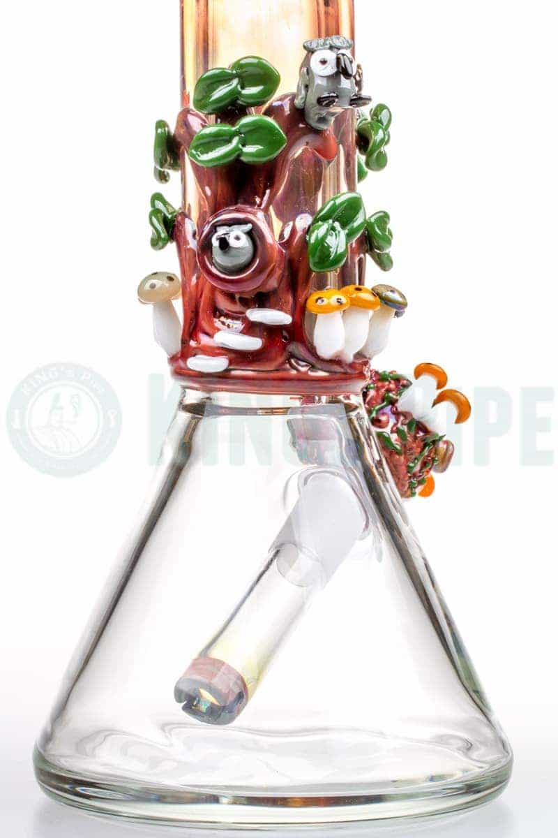 Empire Glassworks - Deep Forest Mini Beaker Bong