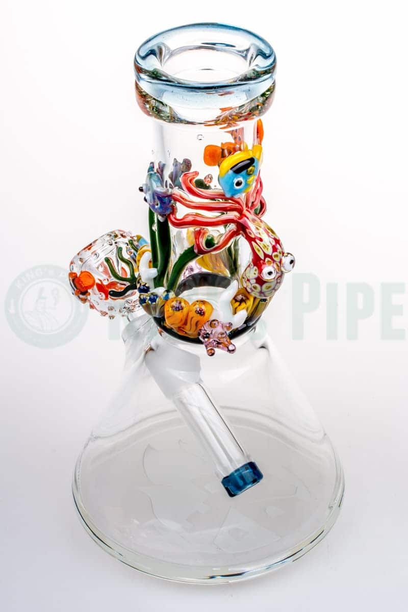 Empire Glassworks - Deep Ocean Mini Beaker Bong