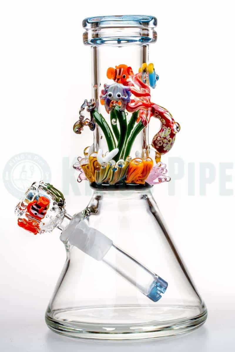 Empire Glassworks - Deep Ocean Mini Beaker Bong