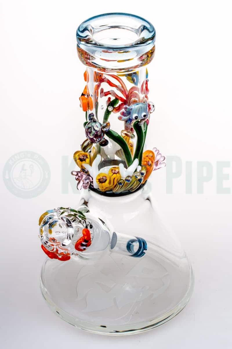 Empire Glassworks - Deep Ocean Mini Beaker Bong