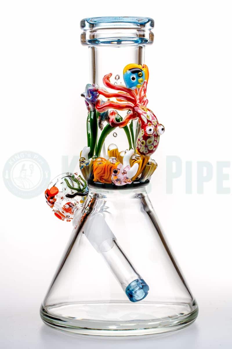 Empire Glassworks - Deep Ocean Mini Beaker Bong