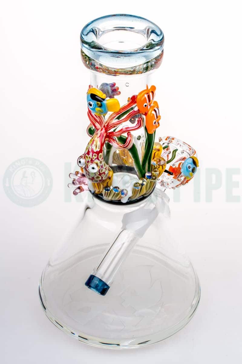 Empire Glassworks - Deep Ocean Mini Beaker Bong