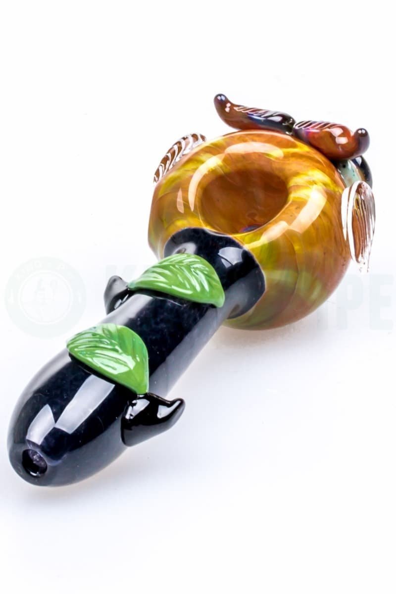 Mini Glass Tobacco Pipe with Bird Bubbler