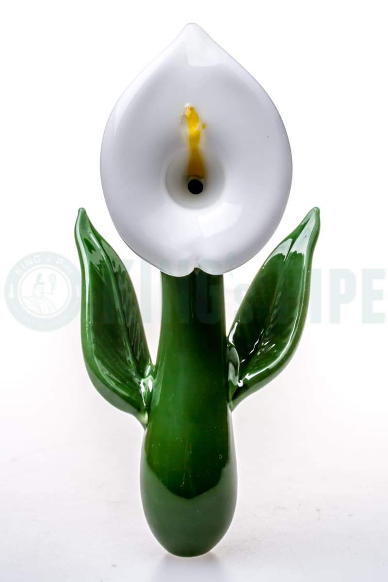 Empire Glassworks - Flower Glass Pipe Calla Lily