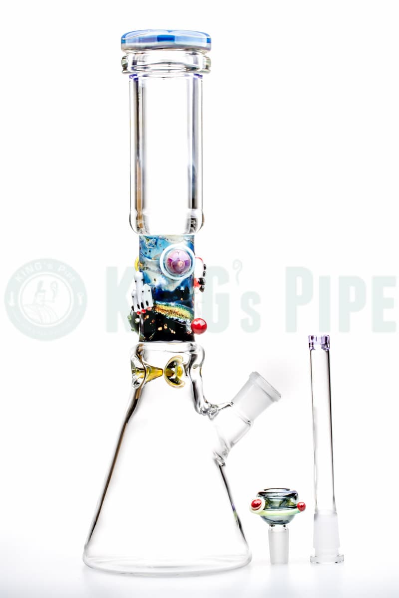 Empire Glassworks - Galactic Beaker Water Pipe