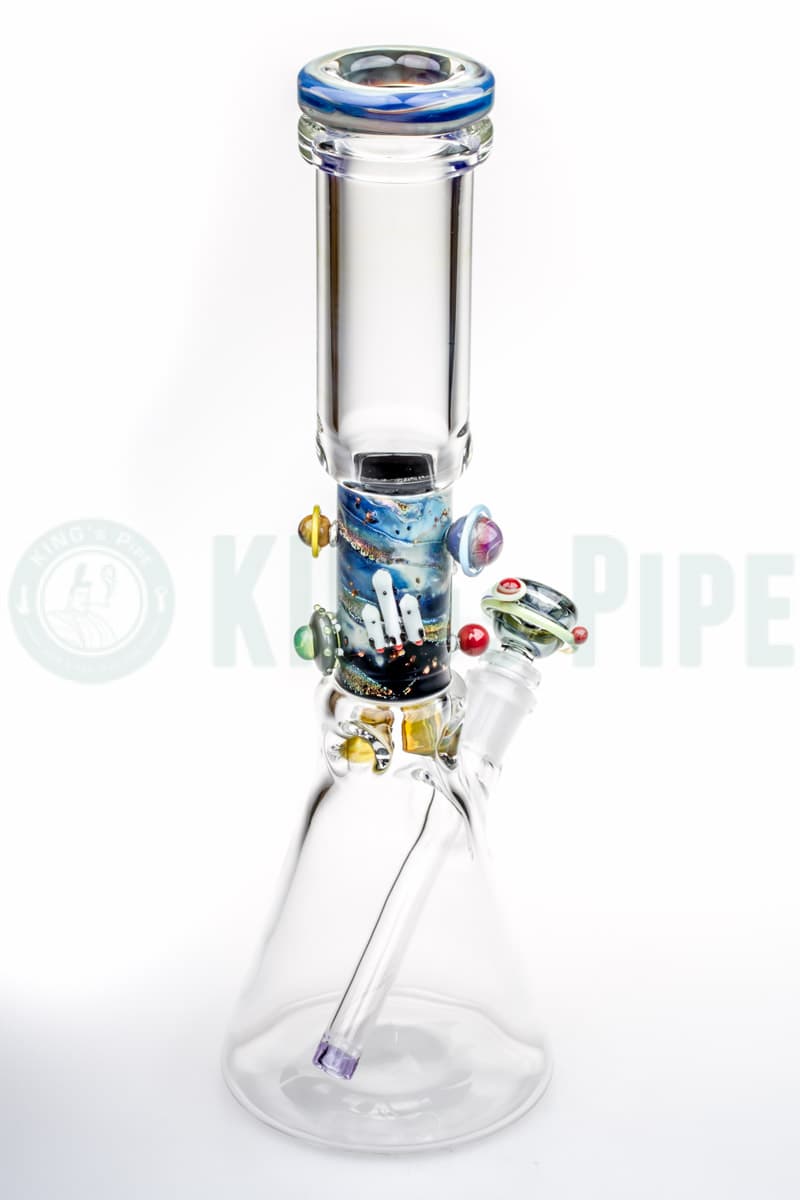 Empire Glassworks - Galactic Beaker Water Pipe