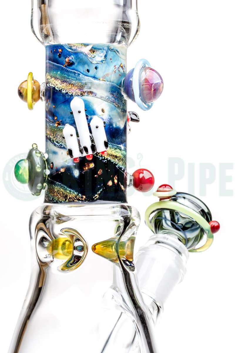 Empire Glassworks - Galactic Beaker Water Pipe