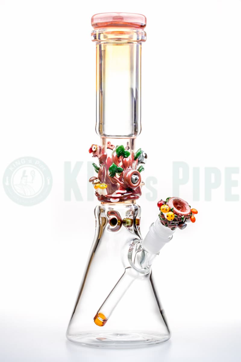 Empire Glassworks - Hooties Forest Beaker Bong