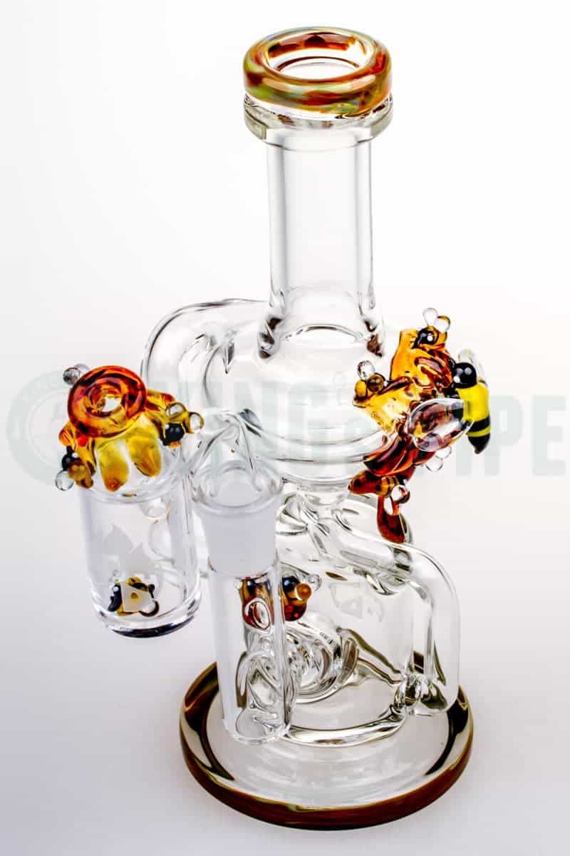 Empire Glassworks - Save the Bee Mini Recycler