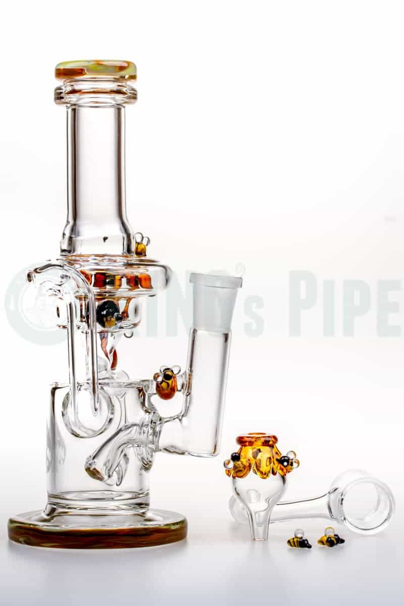 Empire Glassworks - Save the Bee Mini Recycler