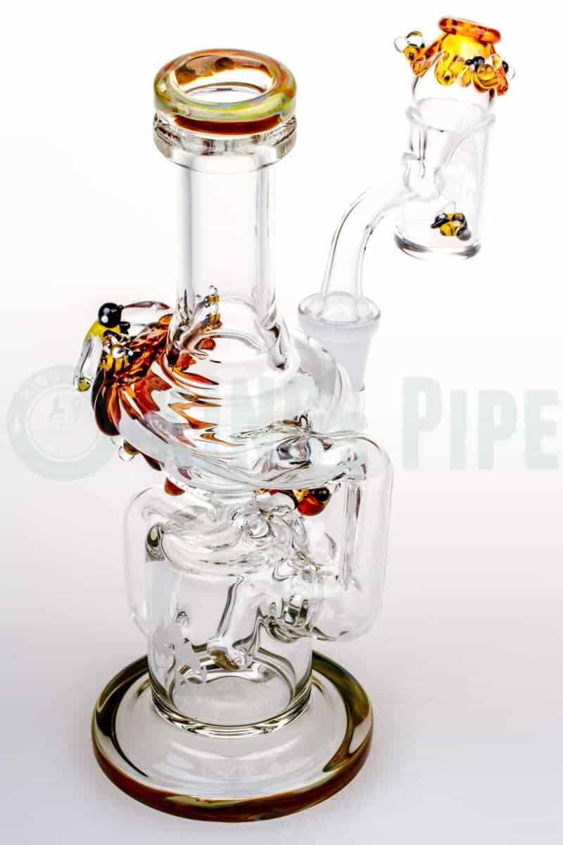 Empire Glassworks - Save the Bee Mini Recycler